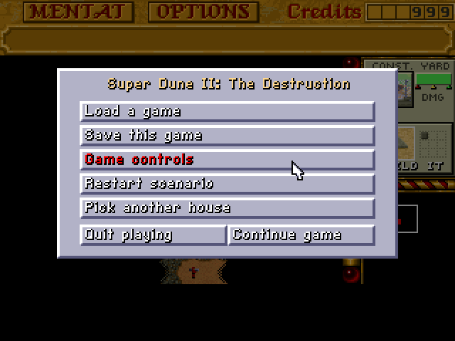 Dune II - The Battle for Arrakis  [Falcon030] [TT030] [OpenDune] atari screenshot